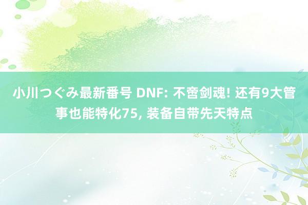 小川つぐみ最新番号 DNF: 不啻剑魂! 还有9大管事也能特化75， 装备自带先天特点