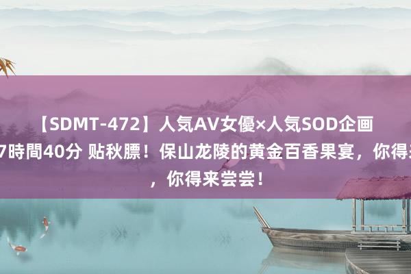 【SDMT-472】人気AV女優×人気SOD企画 女優祭7時間40分 贴秋膘！保山龙陵的黄金百香果宴，你得来尝尝！